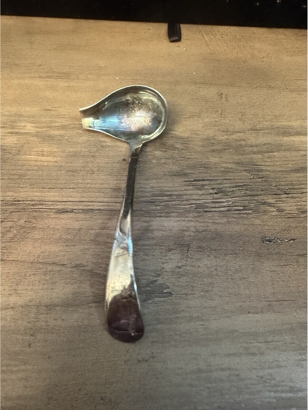 Vintage Made In England Silverplate Small Gravy Sauce Ladle Spoon Lot
